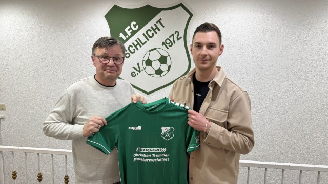 Martin Popp erster Sommerneuzugang für 1. FC Schlicht