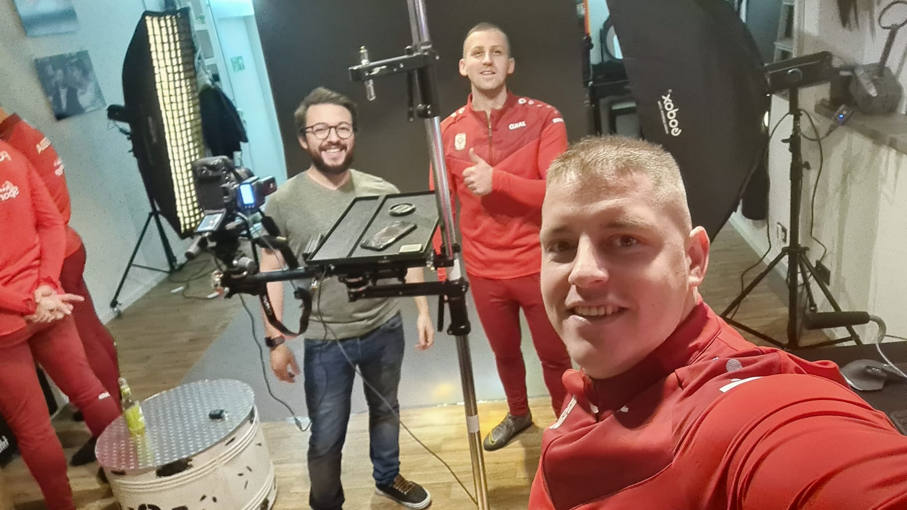 3-tägiges Photoshooting für unsere Spieler