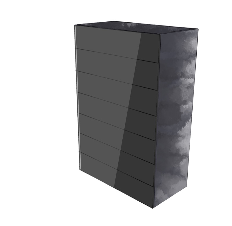 Design Aufsatzschrank